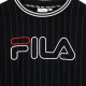 felpa leggera girocollo uomo jamy striped sporty crew sweat BLACK