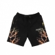 pantalone corto tuta uomo orange yellow lightning shorts BLACK/ORANGE/YELLOW