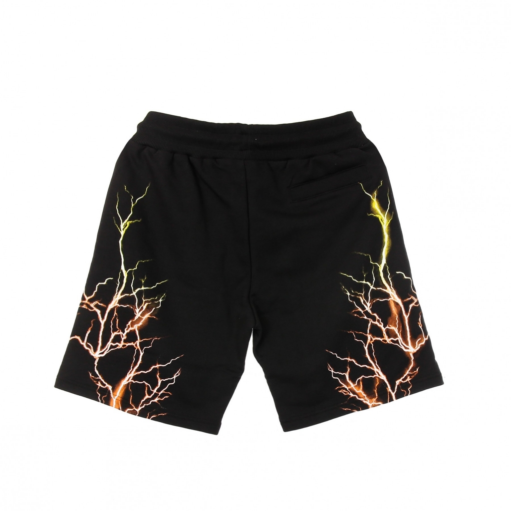 pantalone corto tuta uomo orange yellow lightning shorts BLACK/ORANGE/YELLOW