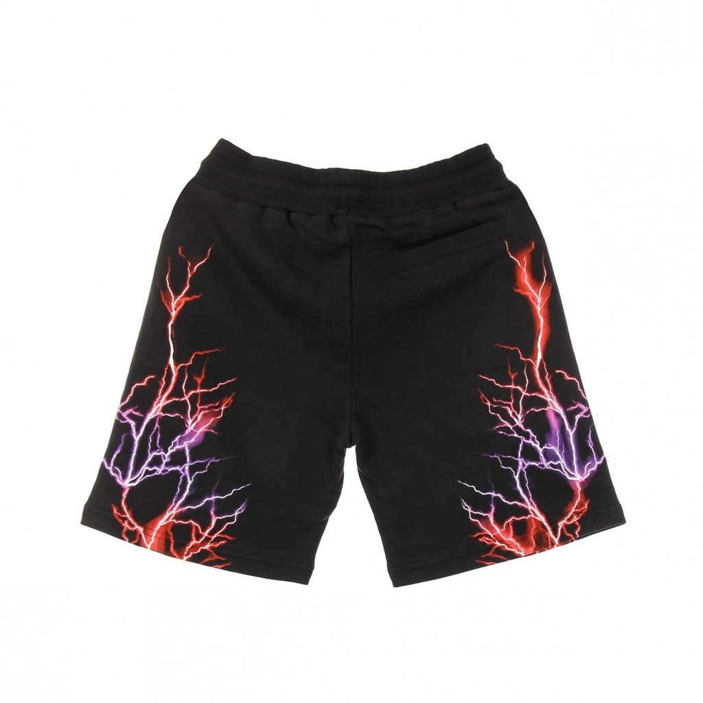 pantalone corto tuta uomo violet lightning shorts BLACK/VIOLET