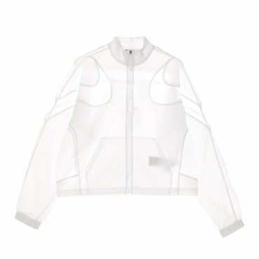 giacca tuta donna w nsw jacket woven amd WHITE/WHITE/BLACK