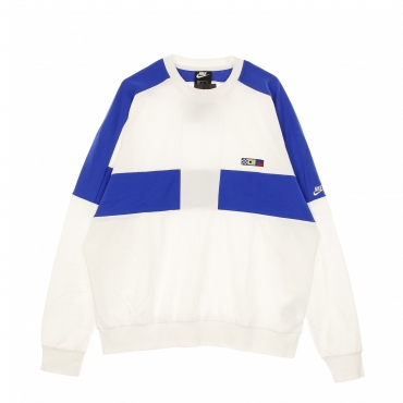 felpa leggera girocollo uomo m sportswear reissue fairlead french-terry crew SAIL/GAME ROYAL/SAIL