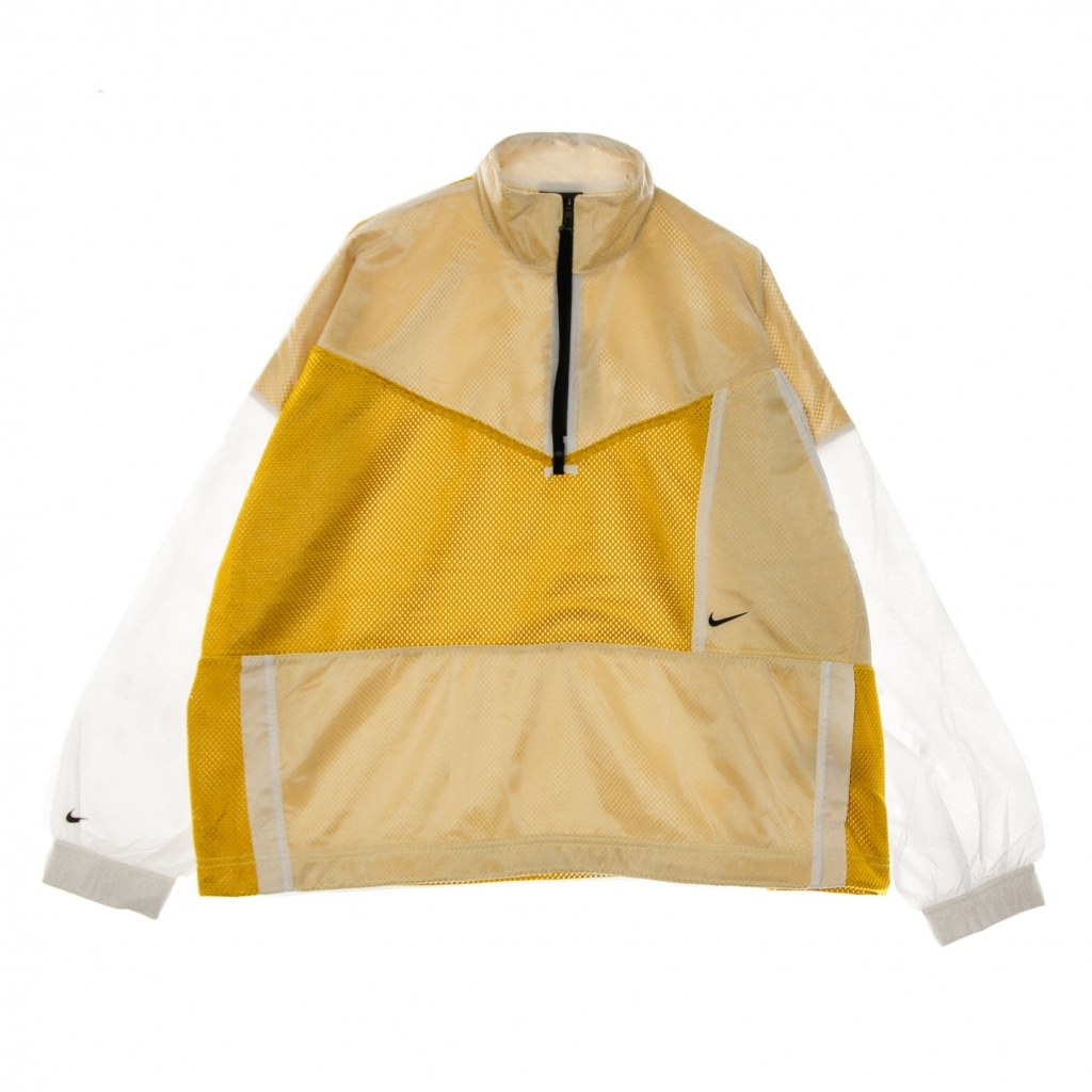 giacca tuta donna w sportswear tech pack jacket woven mesh DARK CITRON/WHITE/BLACK