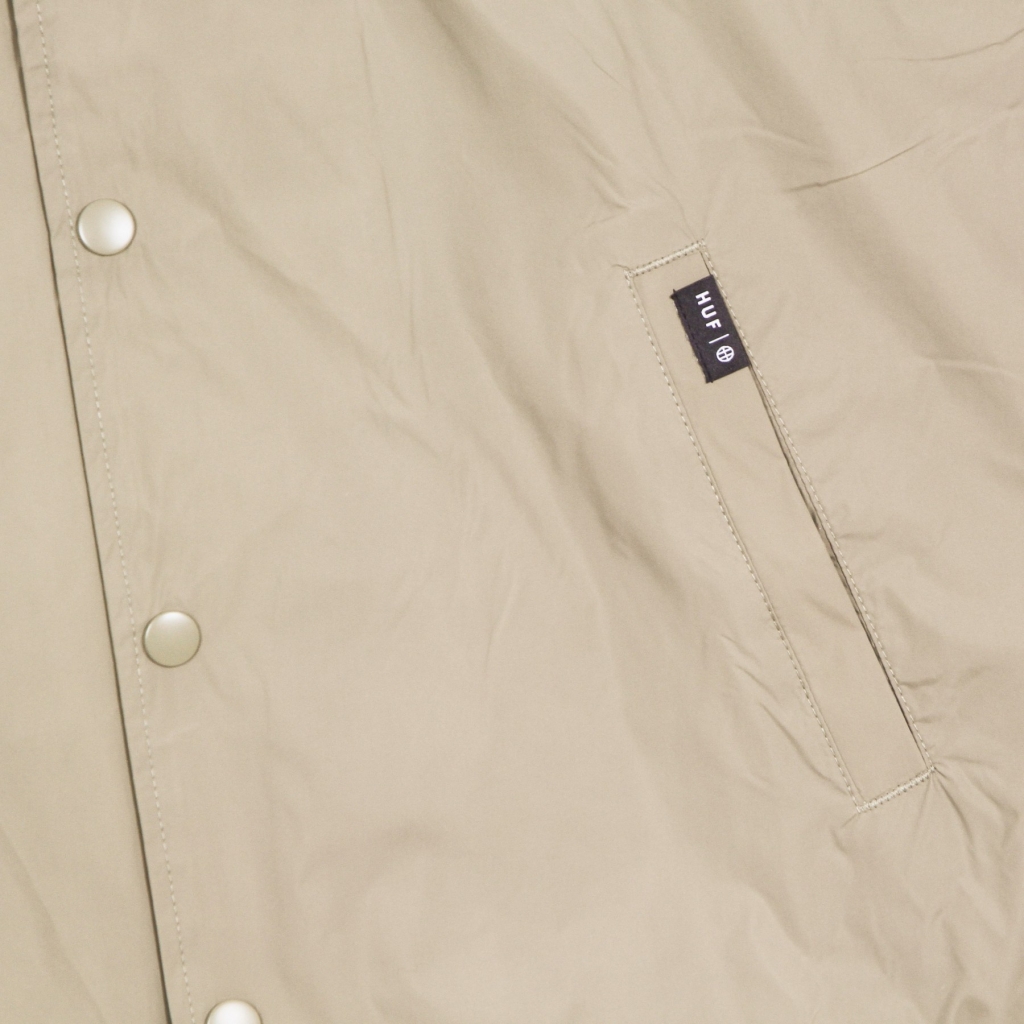 giacca coach jacket uomo essentials tt coaches jacket STONE