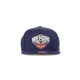 cappellino visiera piatta uomo nba wool solid snapback neopel NAVY/ORIGINAL TEAM COLORS