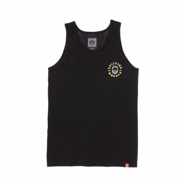 canotta uomo tank bighead classic BLACK/YELLOW/WHITE