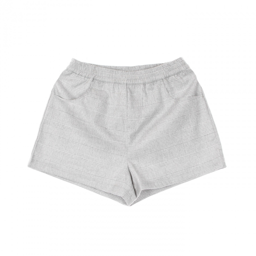 pantaloncino donna coombe shorts CHECK GREY