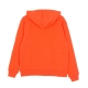 felpa leggera cappuccio donna flying v bf ft hoodie HOT CORAL