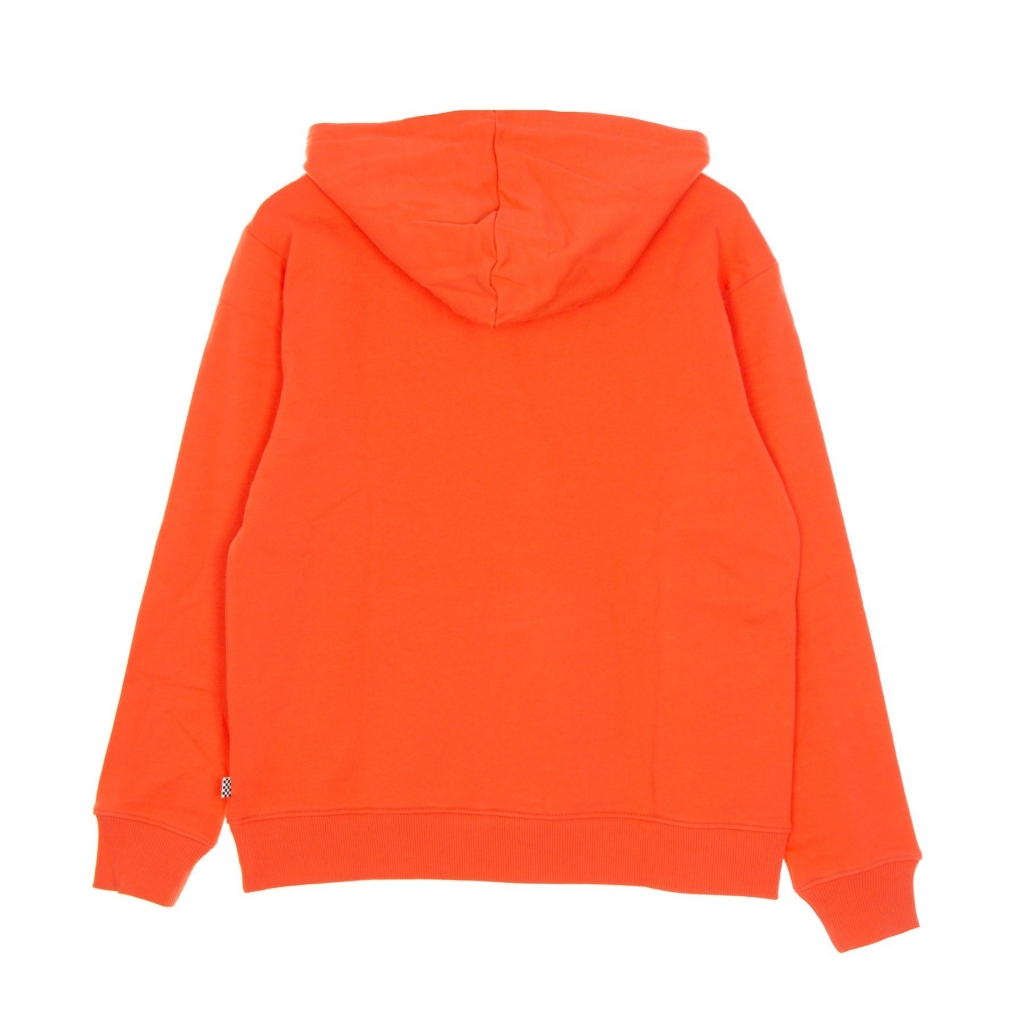 felpa leggera cappuccio donna flying v bf ft hoodie HOT CORAL