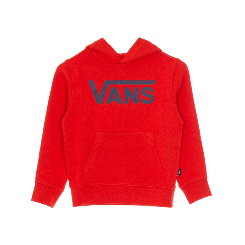 felpa leggera cappuccio bambino classic po hoodie HIGH RISK RED