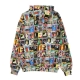 felpa leggera cappuccio uomo cover hoodie x frigidaire MULTI