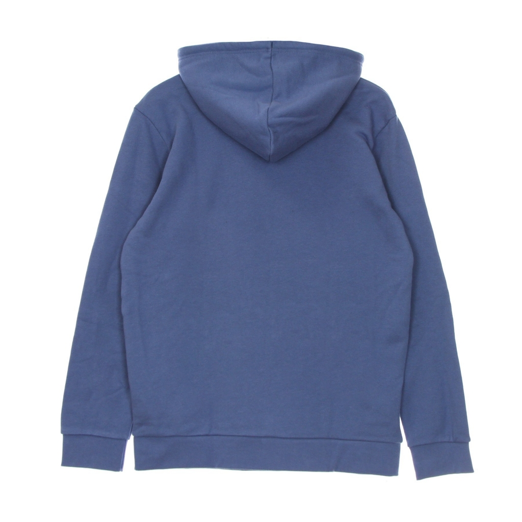 felpa leggera cappuccio uomo trefoil hoodie CREW BLUE