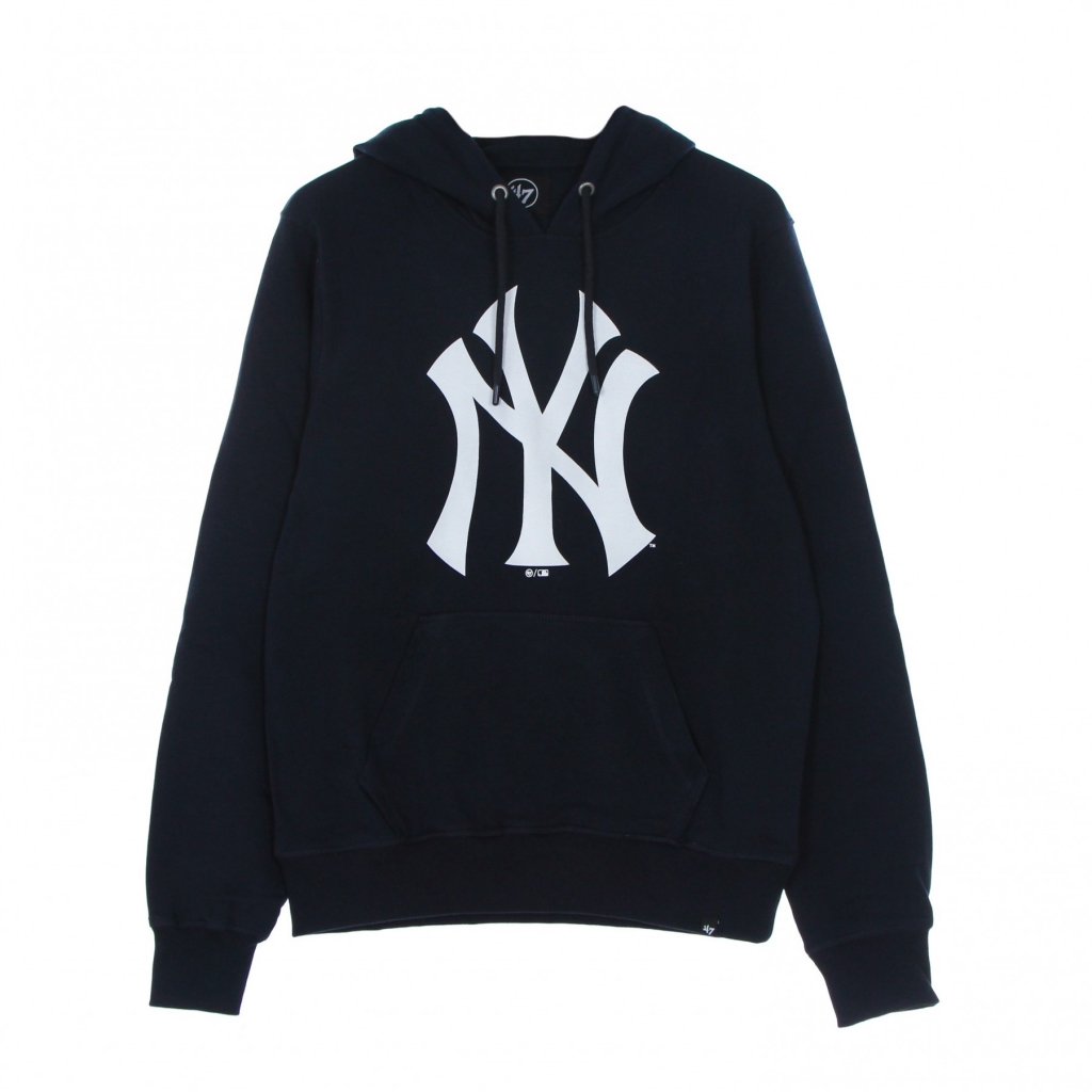 felpa leggera cappuccio uomo mlb imprint helix pullover hoodie neyyan FALL NAVY