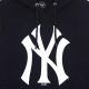 felpa leggera cappuccio uomo mlb imprint helix pullover hoodie neyyan FALL NAVY