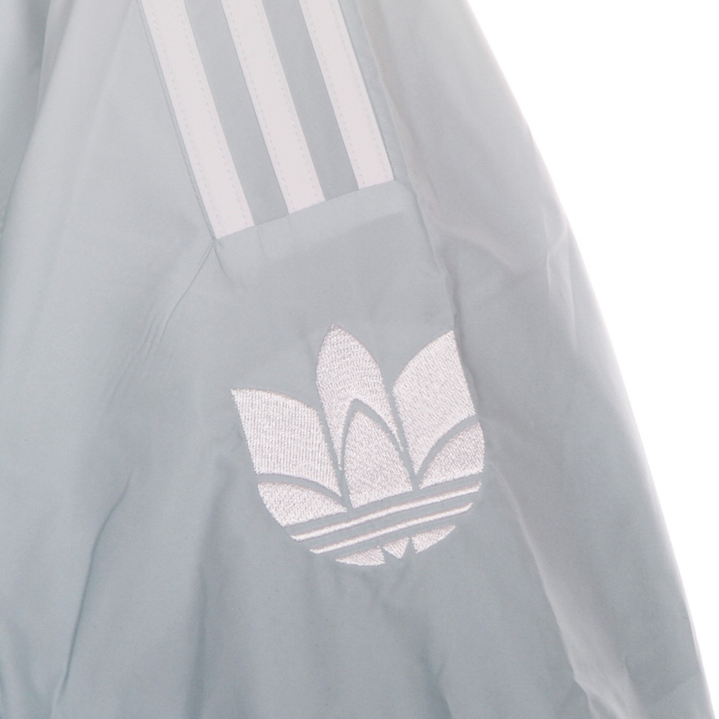 giacca tuta uomo 3d trefoil 3 stripes ombre track jacket WHITE/HAZY EMERALD