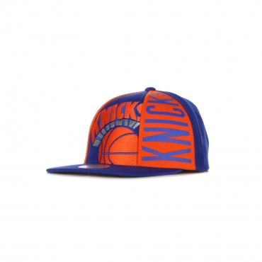 cappellino visiera piatta uomo nba big face callout snapback hardwood classics neykni ROYAL/ORIGINAL TEAM COLORS