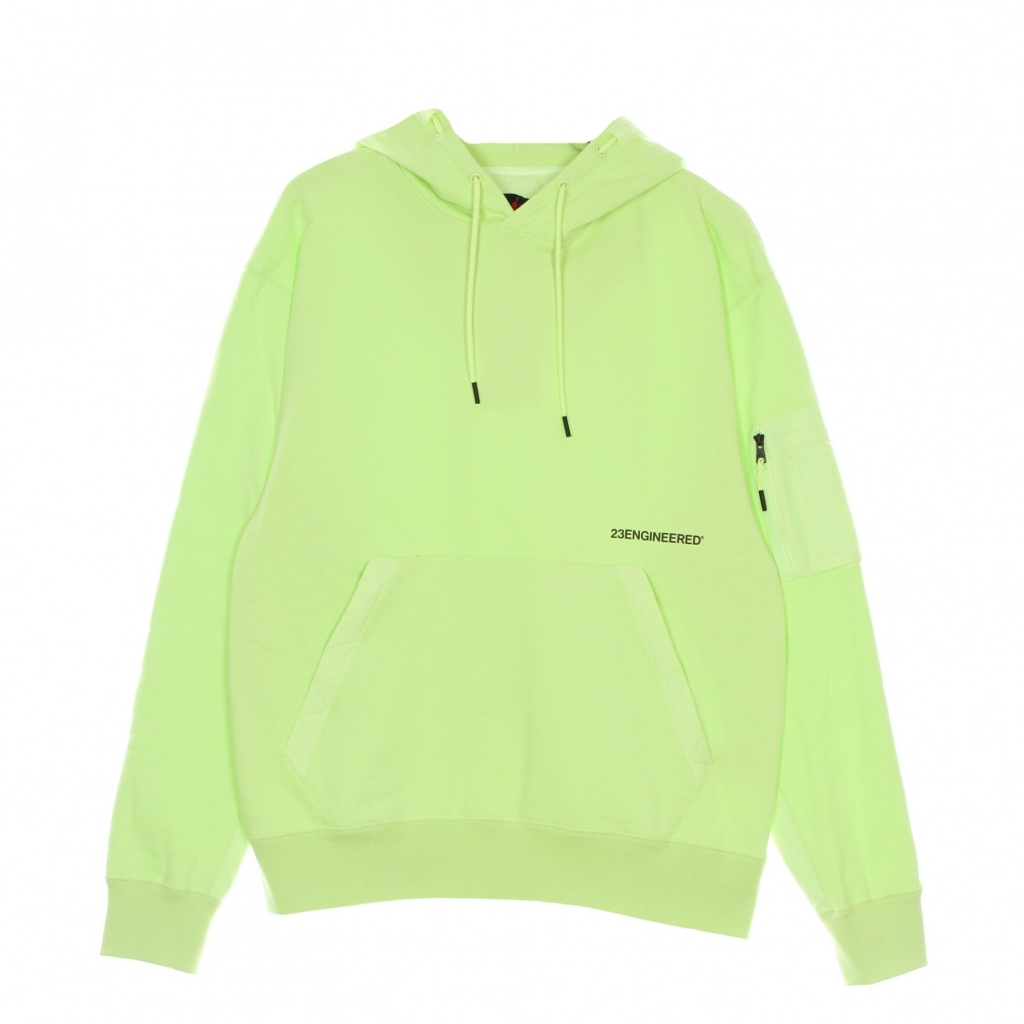 felpa leggera cappuccio uomo jordan 23 engineered fleece po hoodie LT LEMON TWIST/MEDIUM OLIVE