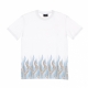 maglietta uomo new flames tee WHITE