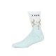 calza media uomo new flames socks WHITE/CYAN