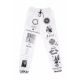 pantalone tuta leggero uomo solid manifesto jogger WHITE