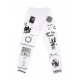 pantalone tuta leggero uomo solid manifesto jogger WHITE