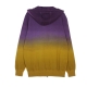 felpa leggera cappuccio zip uomo zipped hoodie PURPLE/YELLOW