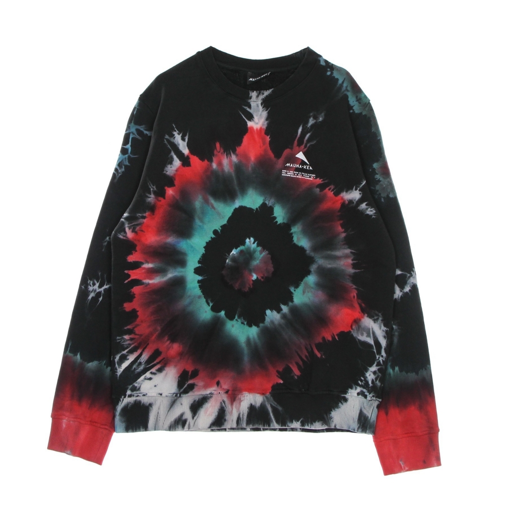 felpa leggera girocollo uomo galaxy sweatshirt BLACK/MULTICOLOR