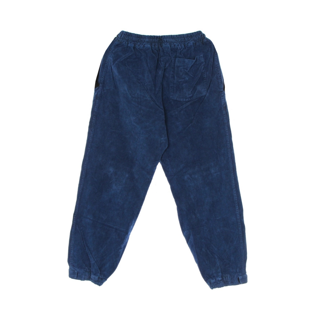 pantalone lungo uomo velvet jogger pant PETROLEUM