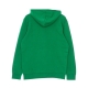 felpa leggera cappuccio uomo trefoil hoody GREEN/WHITE