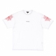 maglietta uomo red cobweb print tee WHITE/RED