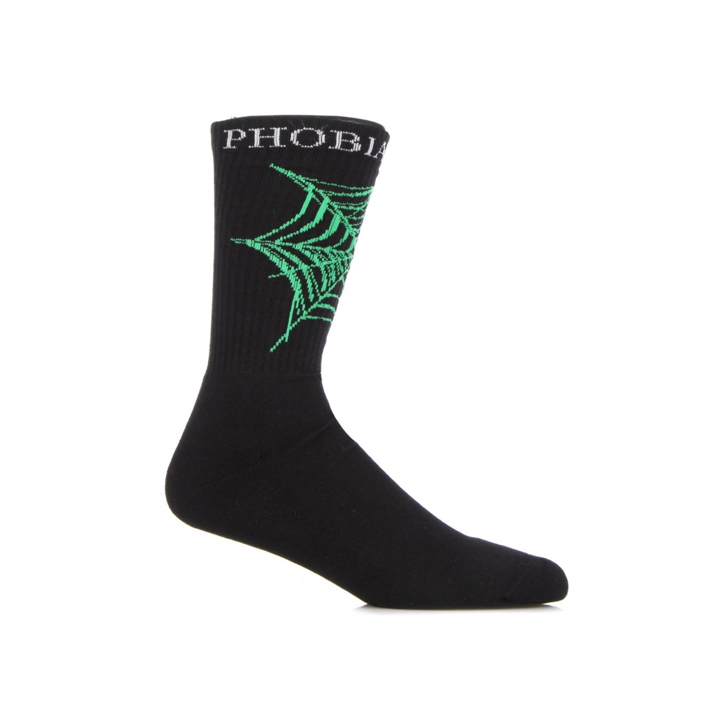 calza media uomo green webcob socks BLACK/GREEN