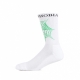 calza media uomo green webcob socks WHITE/GREEN