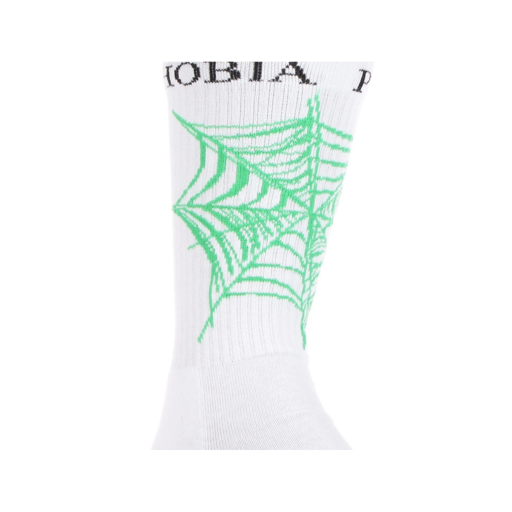 calza media uomo green webcob socks WHITE/GREEN