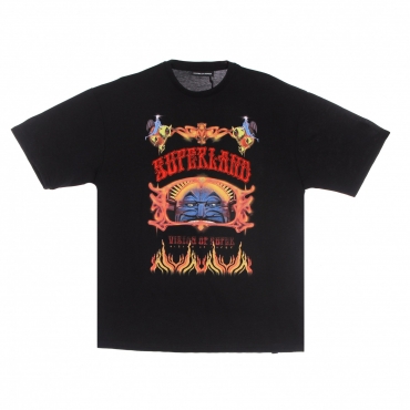 maglietta uomo superland print tee BLACK