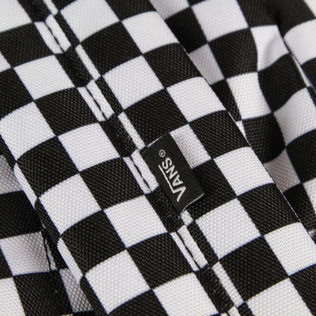 zaino uomo old skool checkerboard backpack BLACK/WHITE