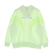 felpa leggera cappuccio donna air fleece gx hoodie LIME ICE/LT LEMON TWIST/WHITE