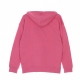 felpa leggera cappuccio donna adicolor trefoil hoodie ROSE TONE