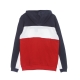 felpa leggera cappuccio uomo analu blocked hoody TRUE RED/BLACK IRIS/BRIGHT WHITE