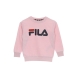 felpa leggera girocollo bambina tim logo crew shirt PINK MIST