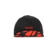 cappellino visiera piatta uomo five panel bosco pattern reversible BLACK/RED