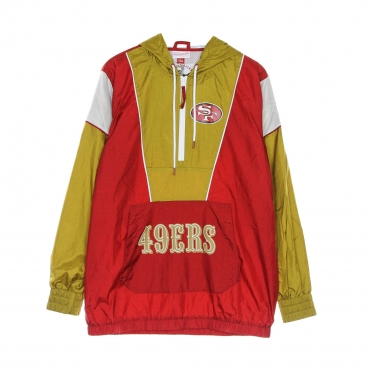 giacca a vento infilabile uomo nfl highlight reel windbreaker saf49e SCARLET