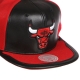 cappellino visiera piatta uomo nba day one snapback chibul BLACK/RED