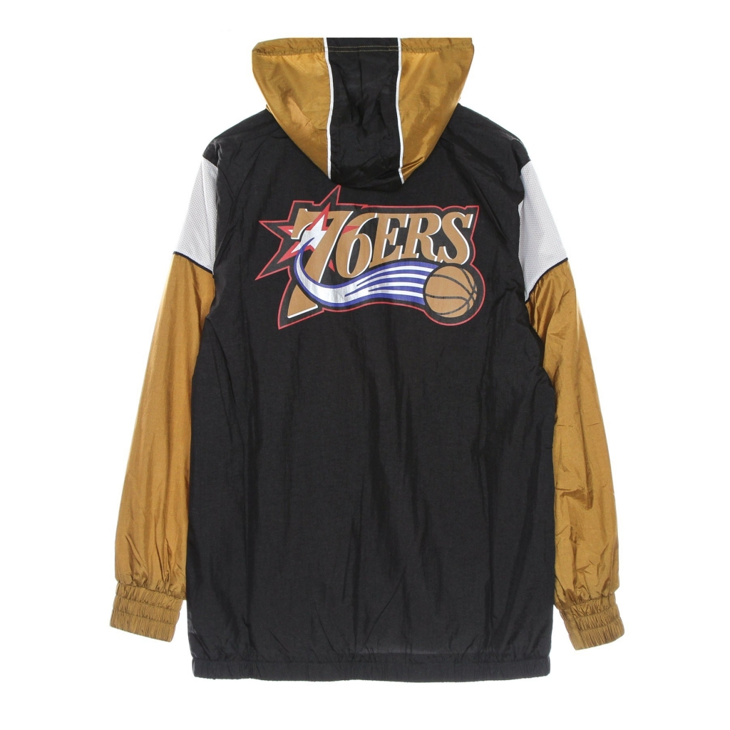 giacca a vento infilabile uomo nba highlight reel windbreaker hardwood classics phi76e ORIGINAL TEAM COLORS