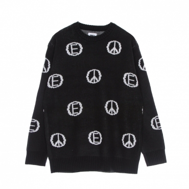 maglione uomo discharge sweater BLACK MULTI