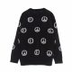 maglione uomo discharge sweater BLACK MULTI