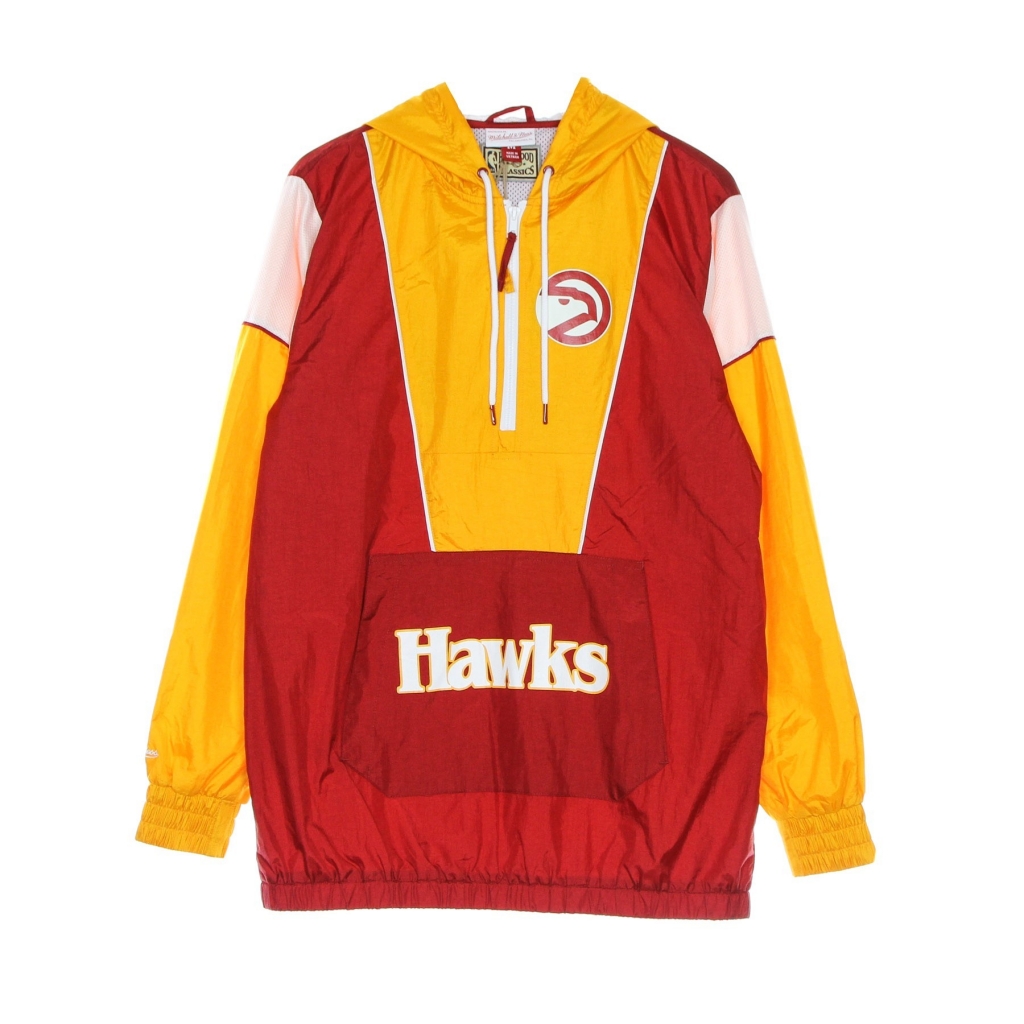 giacca a vento infilabile uomo nba highlight reel windbreaker hardwood classics atlhaw ORIGINAL TEAM COLORS