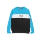 felpa leggera girocollo ragazzo pepe blocked crew BLACK/SCUBA BLUE/BRIGHT WHITE