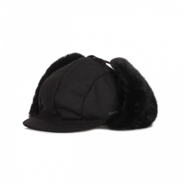 cappello con orecchie uomo wool aviator BLACK/BLACK