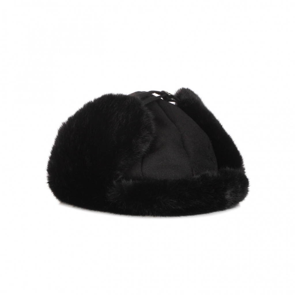 cappello con orecchie uomo wool aviator BLACK/BLACK