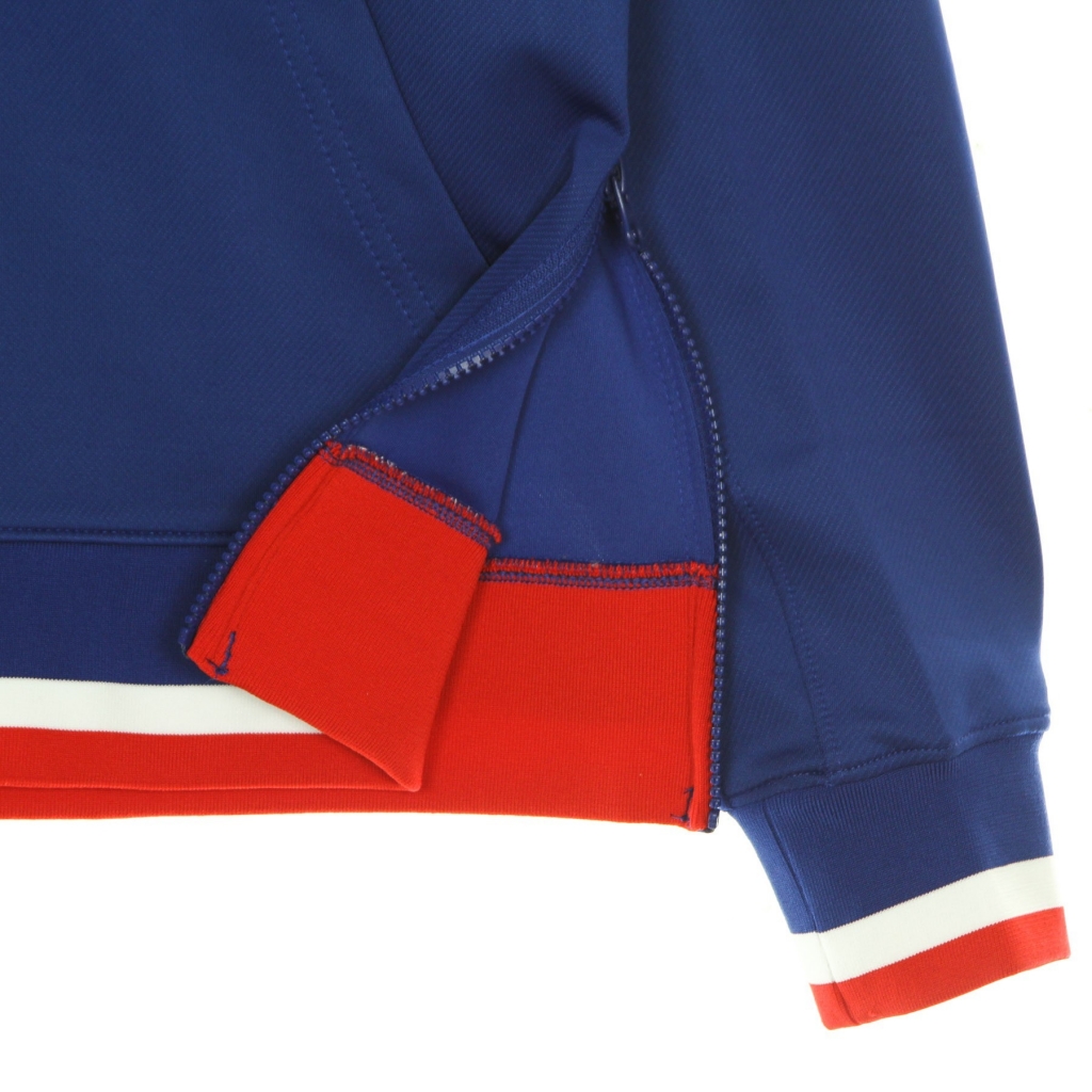 felpa leggera cappuccio zip uomo nba dri fit showtime full zip hood loscli RUSH BLUE/WHITE/UNIVERSITY RED/WHITE